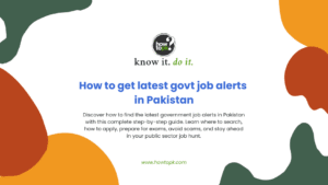 How to Get Latest Government Job Alerts in Pakistan