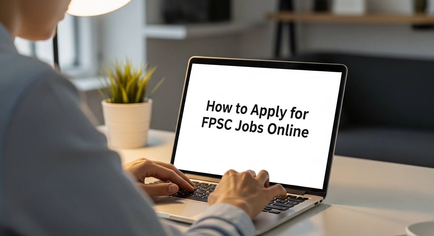 How to Apply for FPSC Jobs Online