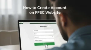 How to Create Account on FPSC Website