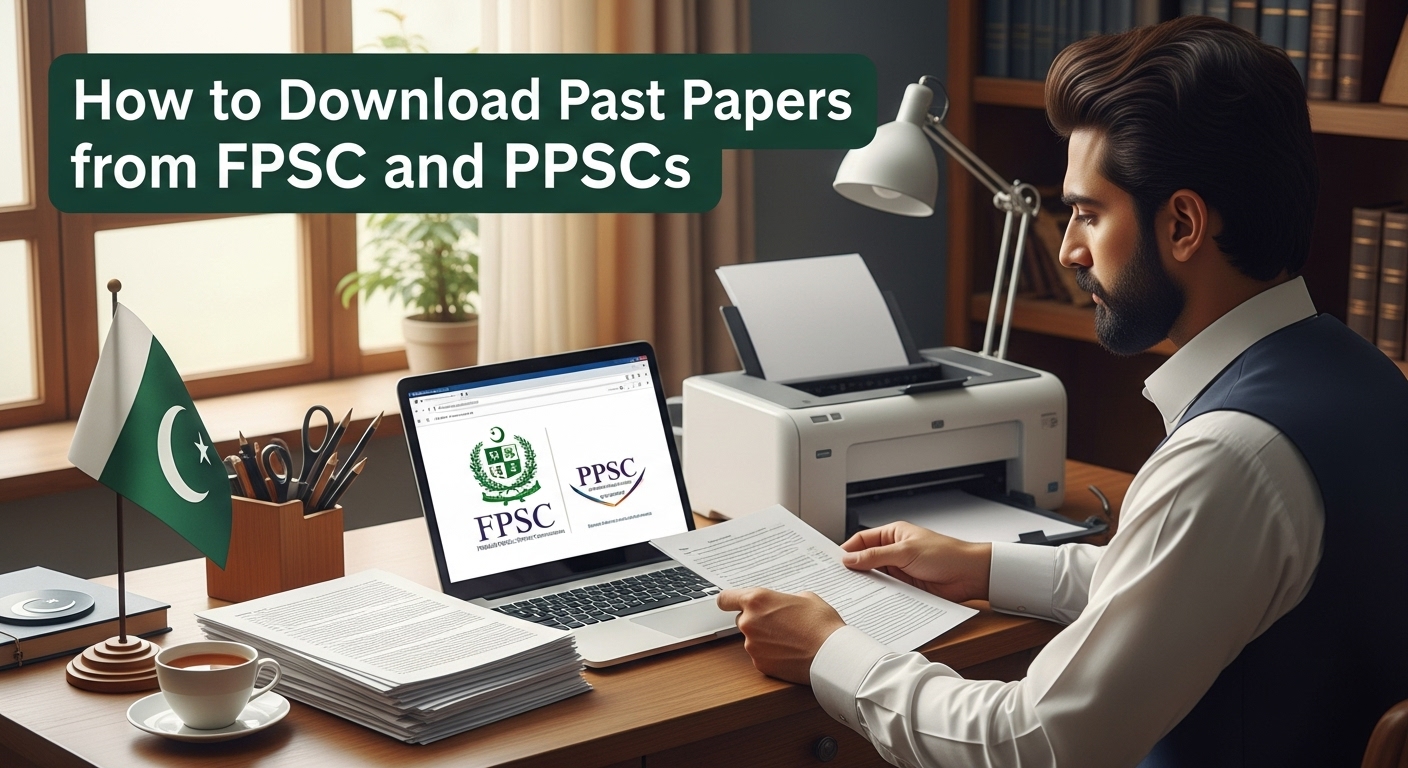 How to Download Past Papers from FPSC and PPSCs