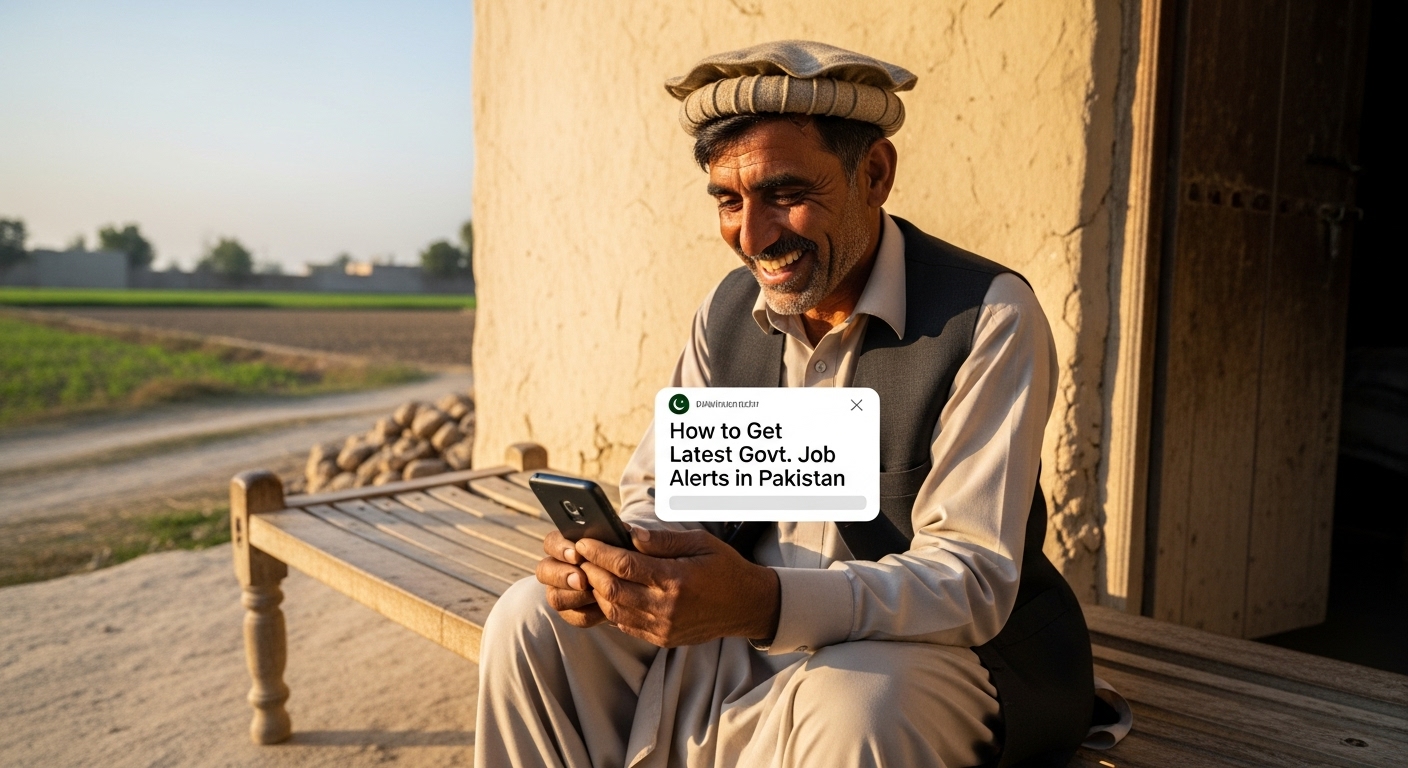 How to Get Latest Government Job Alerts in Pakistan