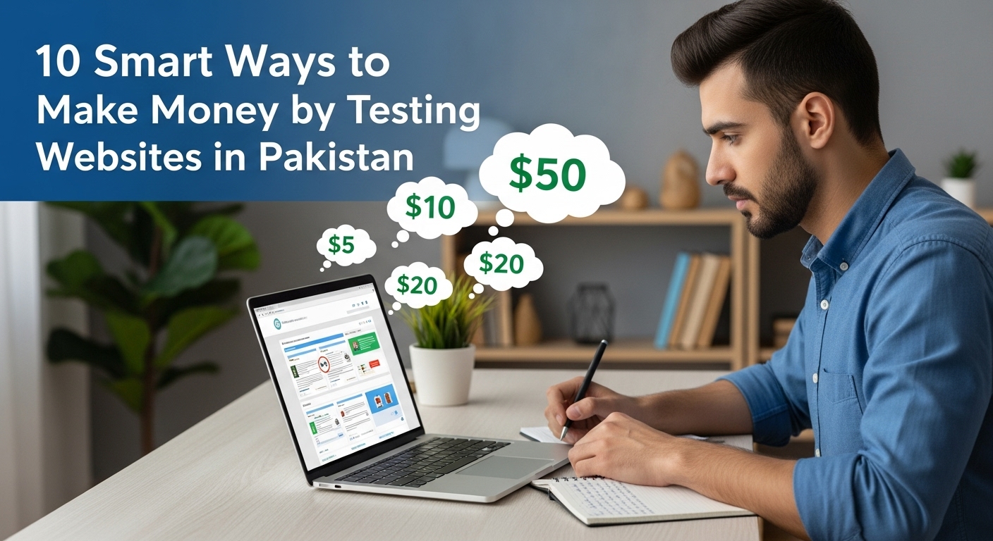 10 Smart Ways to Make Money by Testing Websites in Pakistan