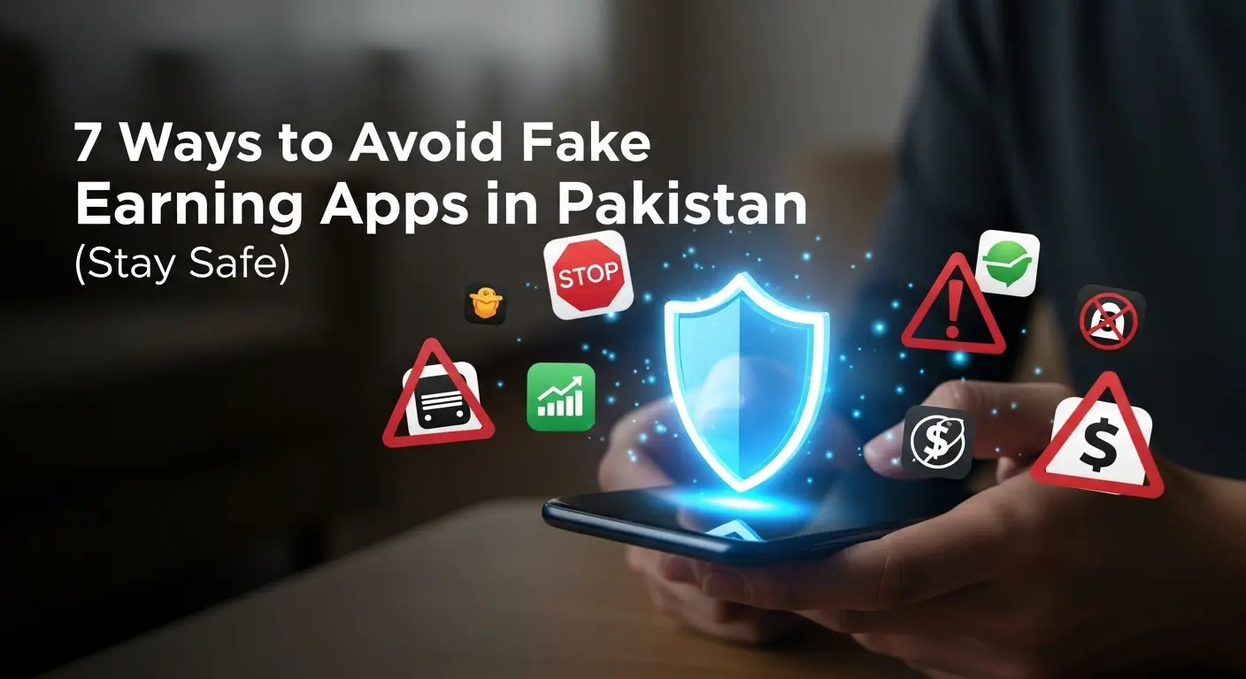 7 Ways to Avoid Fake Earning Apps in Pakistan (Stay Safe)