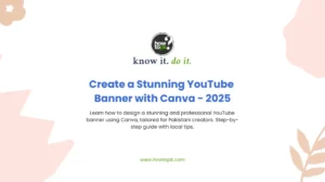 Create a Stunning YouTube Banner with Canva - 2025
