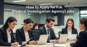 How to Apply for FIA (Federal Investigation Agency) jobs