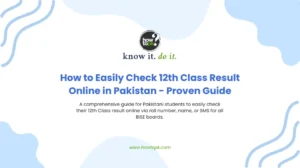 How to Easily Check 12th Class Result Online in Pakistan - Proven Guide