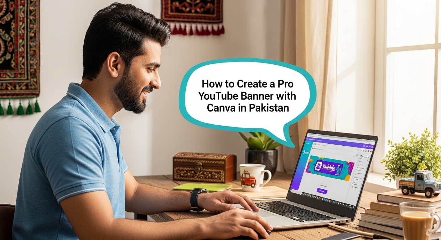 Create a Stunning YouTube Banner with Canva - 2025