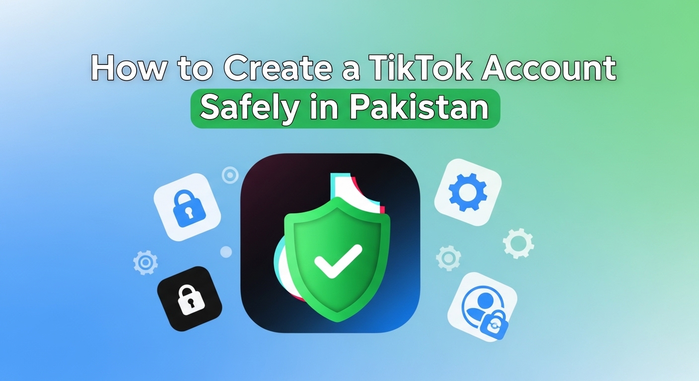 How to Create a TikTok Account Safely in Pakistan