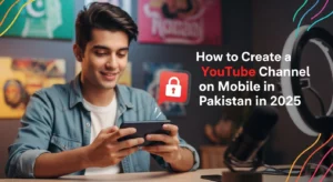 How to Create a YouTube Channel on Mobile in Pakistan in 2025