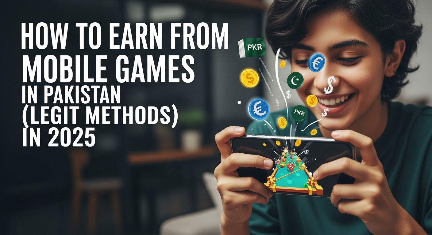 How to Earn from Mobile Games in Pakistan (Legit Methods) in 2025