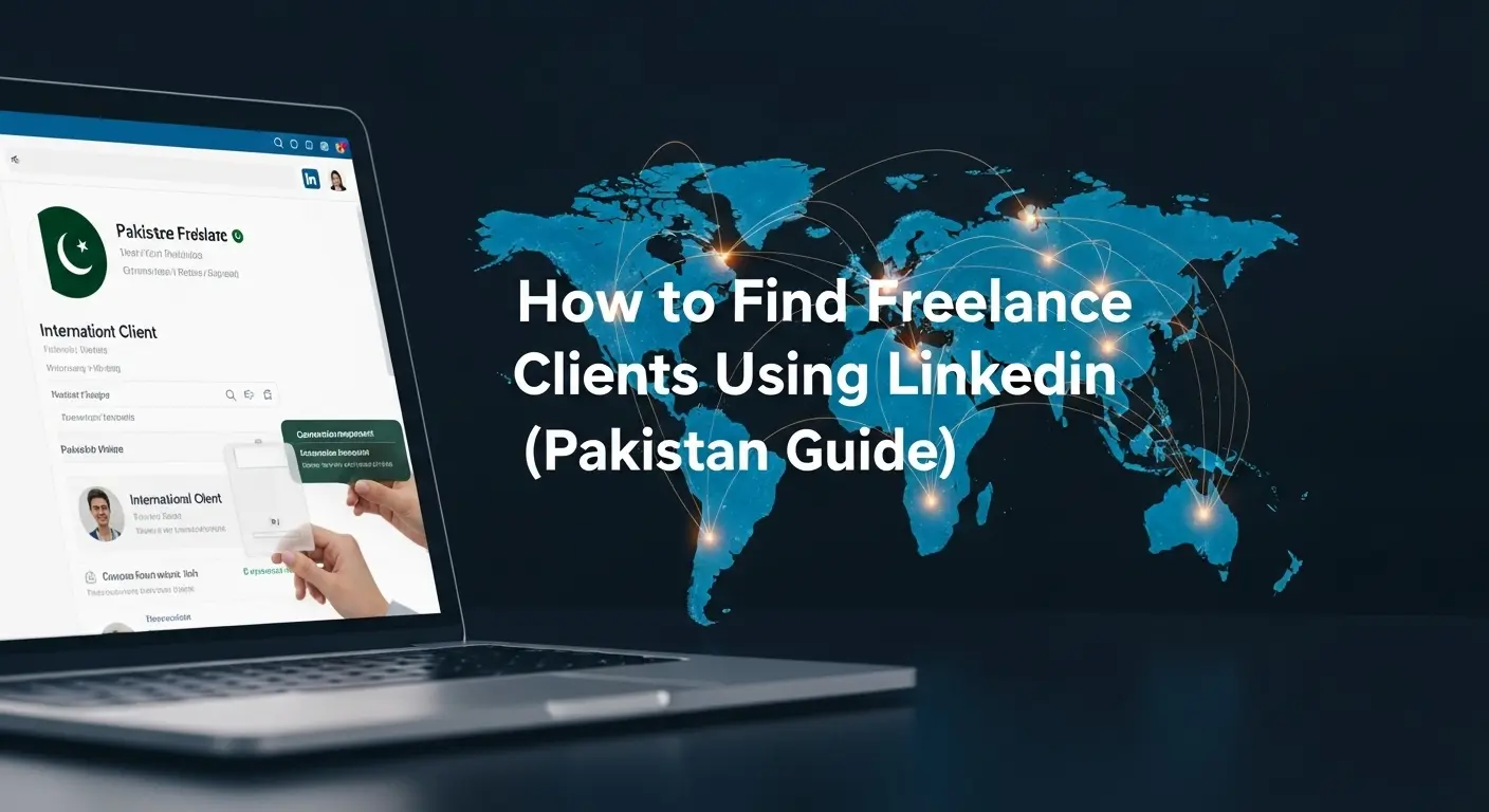 How to Find Freelance Clients Using LinkedIn (Pakistan Guide)
