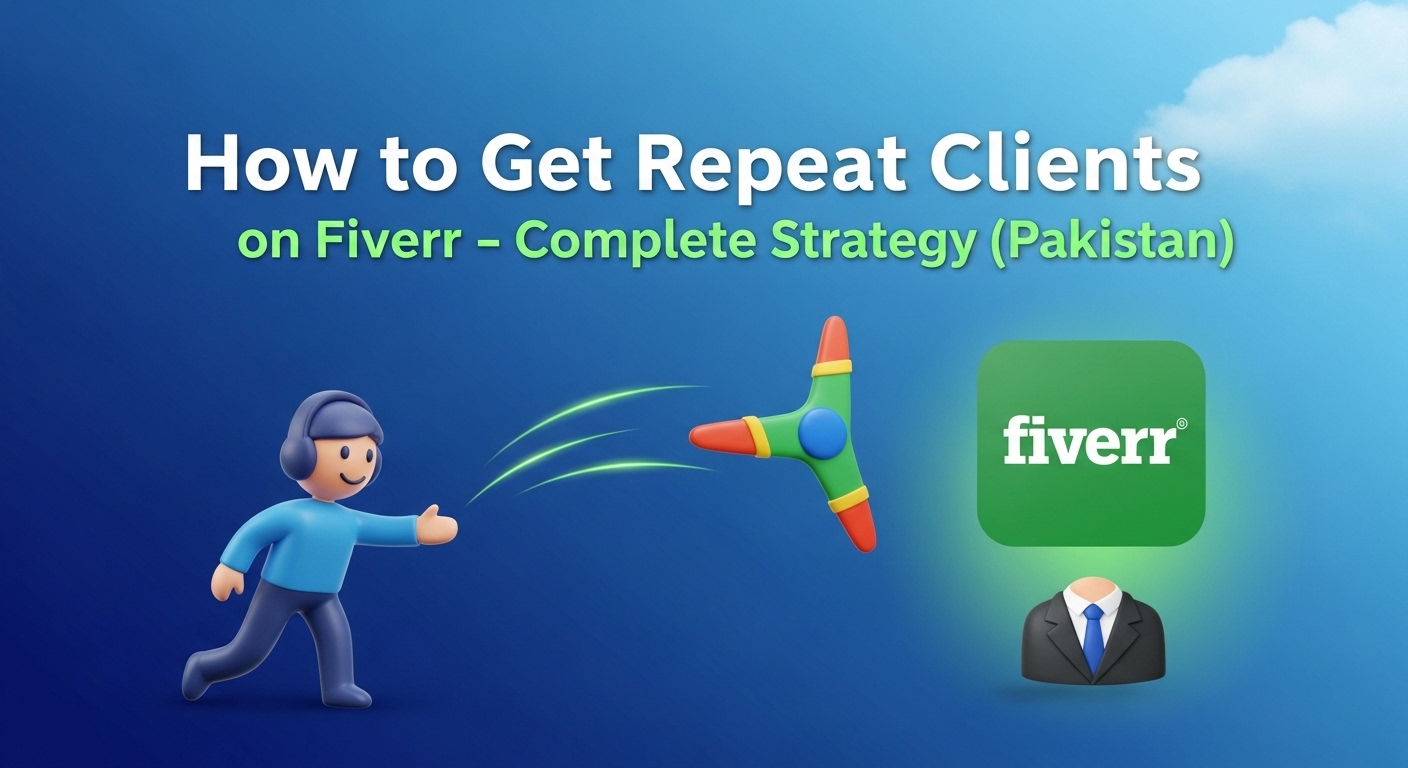 How to Get Repeat Clients on Fiverr – Complete Strategy (Pakistan)