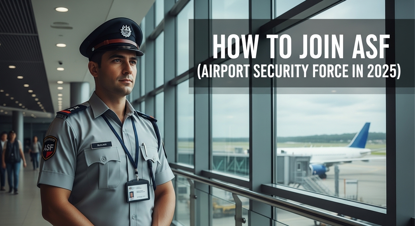 ASF Jobs Guide: Step-by-Step Process to Join Airport Security Force