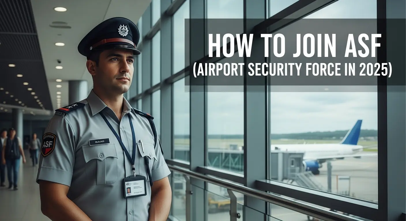 ASF Jobs Guide: Step-by-Step Process to Join Airport Security Force