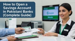 How to Open a Savings Account in Pakistani Banks (Complete Guide)