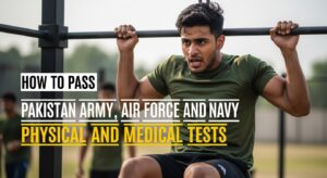 Succeed in Pakistan Army, Navy, PAF Physical, Medical Tests 2025
