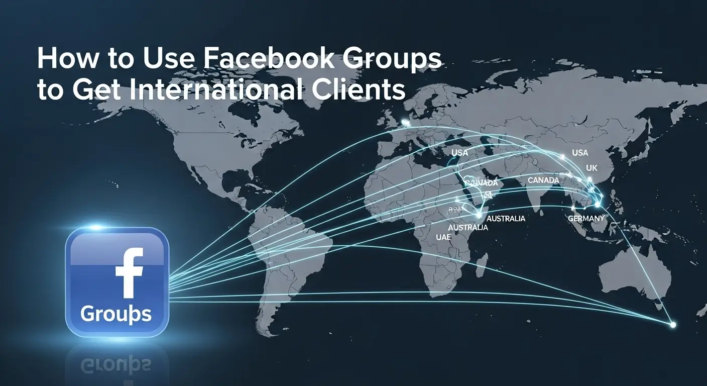 How to Use Facebook Groups to Get International Clients