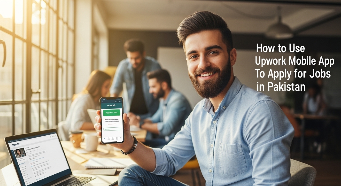 How to Use Upwork Mobile App to Apply for Jobs in Pakistan