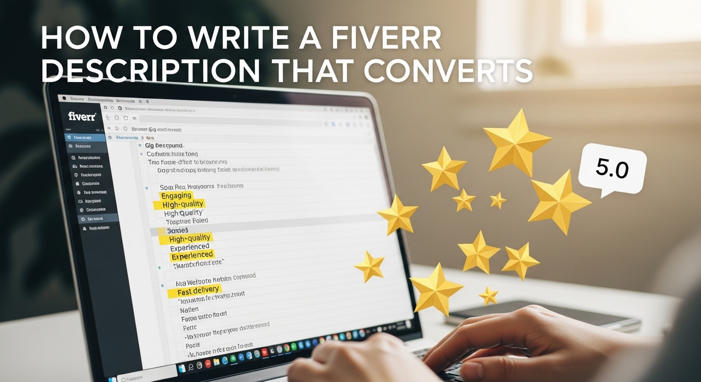 How to Write a Fiverr Description That Converts