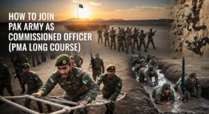 How to join Pak Army as Commissioned Officer (PMA Long Course)
