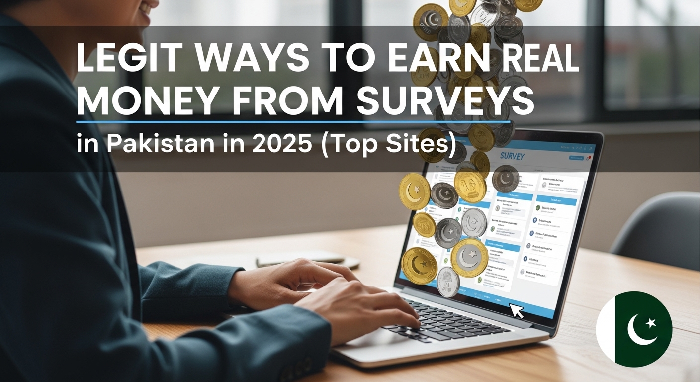 Legit Ways to Earn Real Money from Surveys in Pakistan in 2025 (Top Sites)