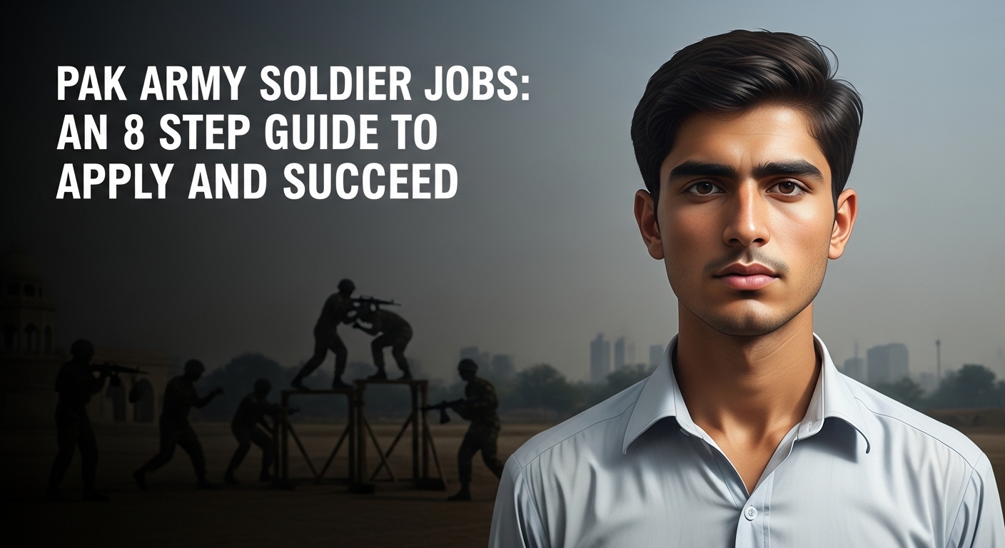Pak Army Soldier Jobs: An 8 Step Guide to Apply and Succeed