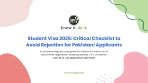 Student Visa 2025: Critical Checklist to Avoid Rejection for Pakistani Applicants