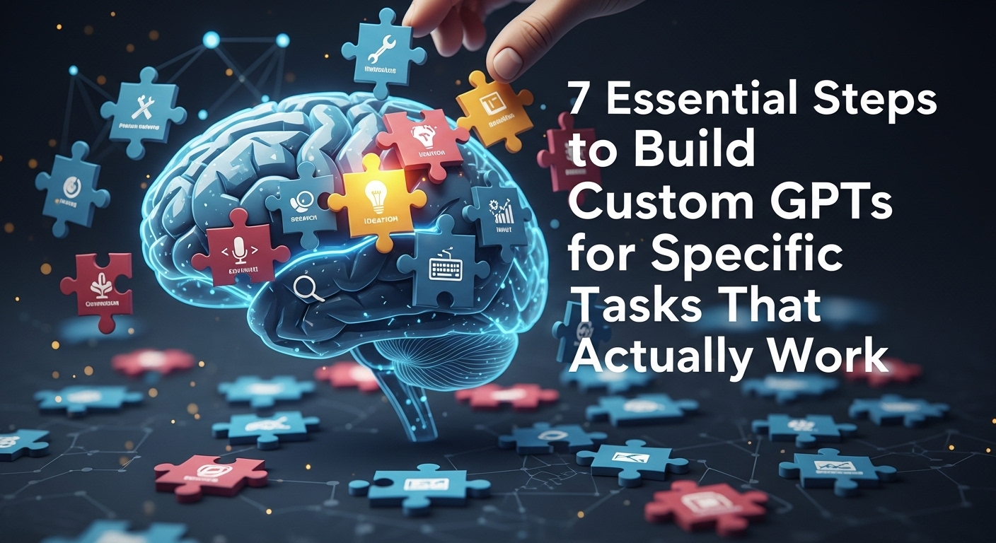 7 Essential Steps to Build Custom GPTs for Specific Tasks That Actually Work