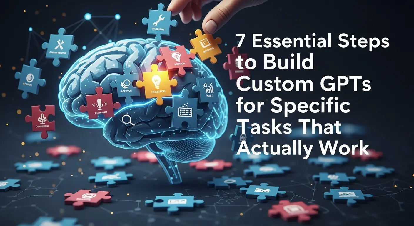 7 Essential Steps to Build Custom GPTs for Specific Tasks That Actually Work