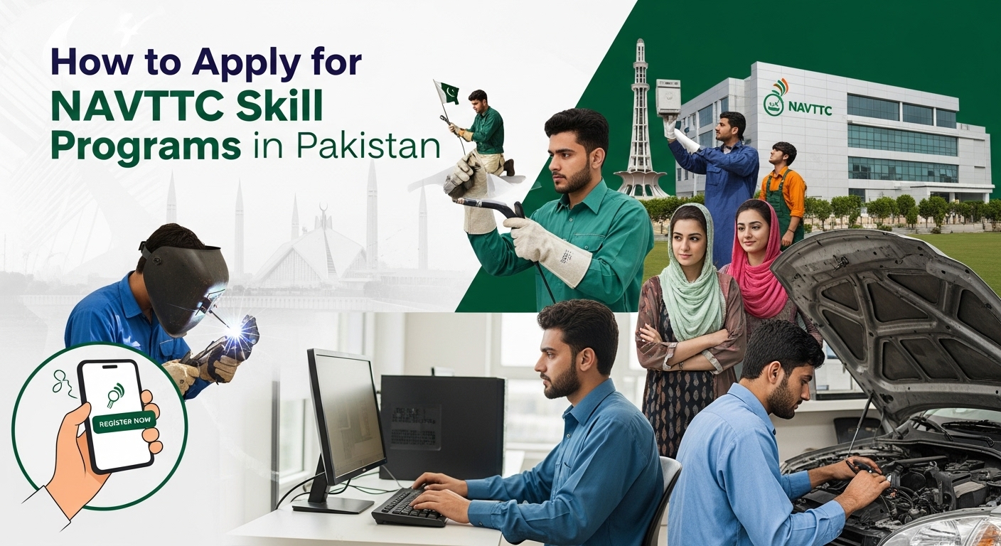 How to Apply for NAVTTC Skill Programs in Pakistan