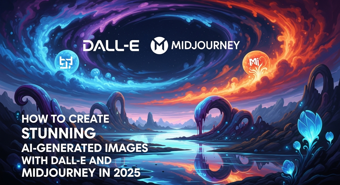 How to Create Stunning AI-Generated Images with DALL-E and Midjourney in 2025