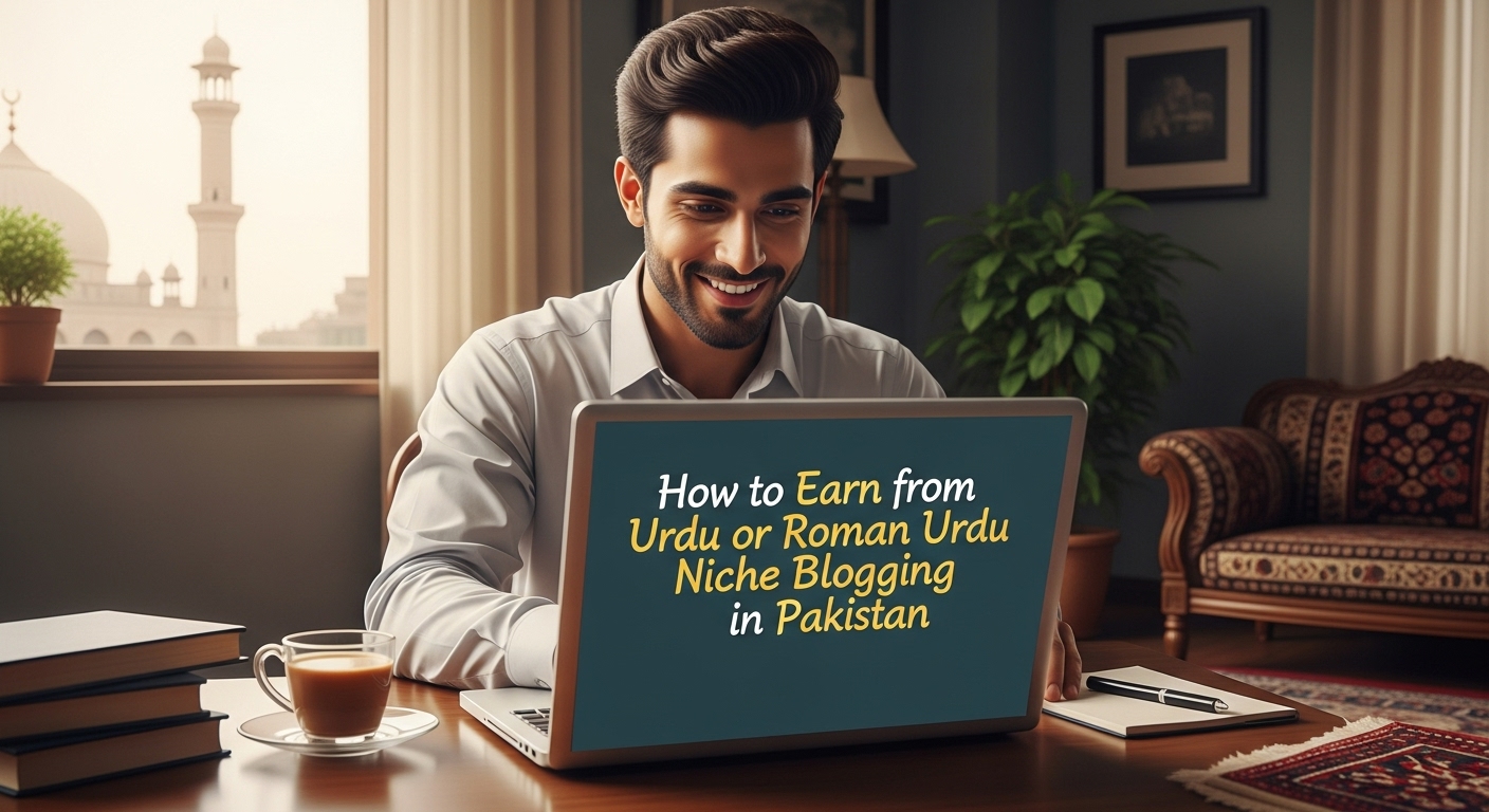 How to Earn from Urdu or Roman Urdu Niche Blogging in Pakistan