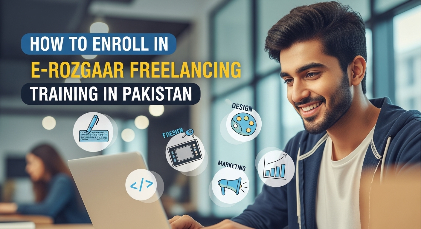 How to Enroll in E-Rozgaar Freelancing Training in Pakistan
