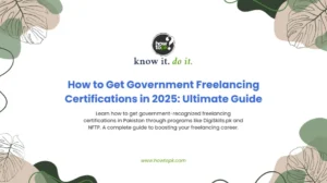 How to Get Government Freelancing Certifications in 2025