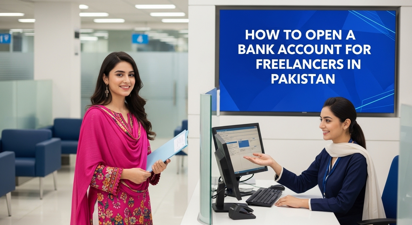 How to Open a Bank Account for Freelancers in Pakistan