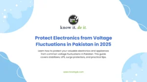Protect Electronics from Voltage Fluctuations in Pakistan in 2025