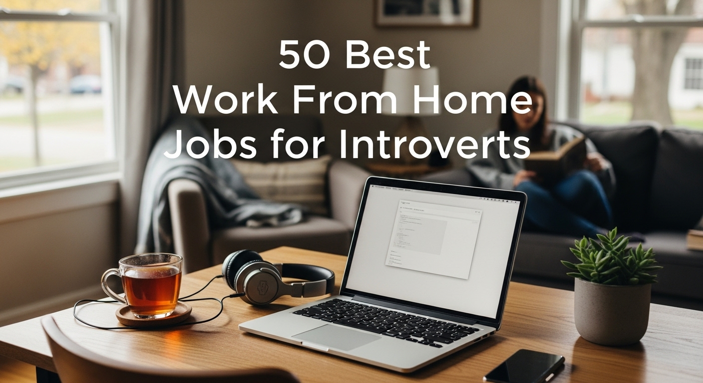 50 Best Work From Home Jobs for Introverts