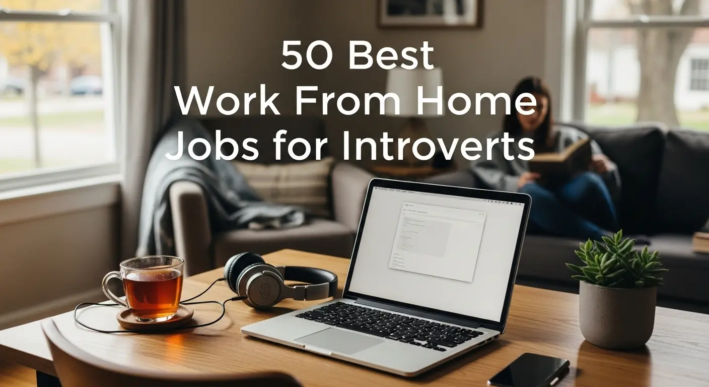 50 Best Work From Home Jobs for Introverts
