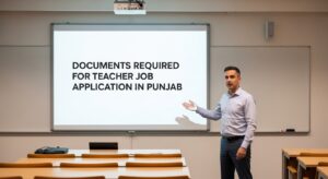 Documents Required for Teacher Job Application in Punjab