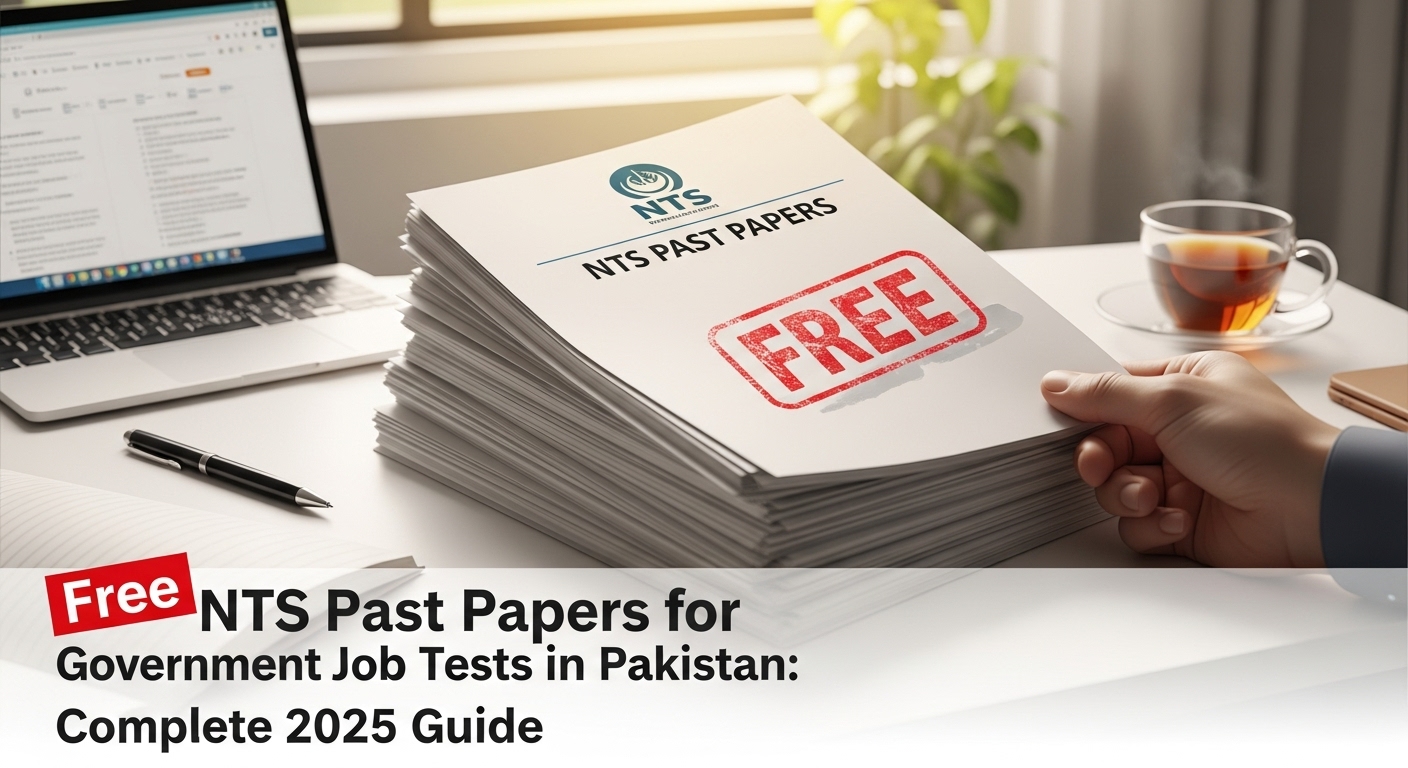Free NTS Past Papers for Government Job Tests in Pakistan