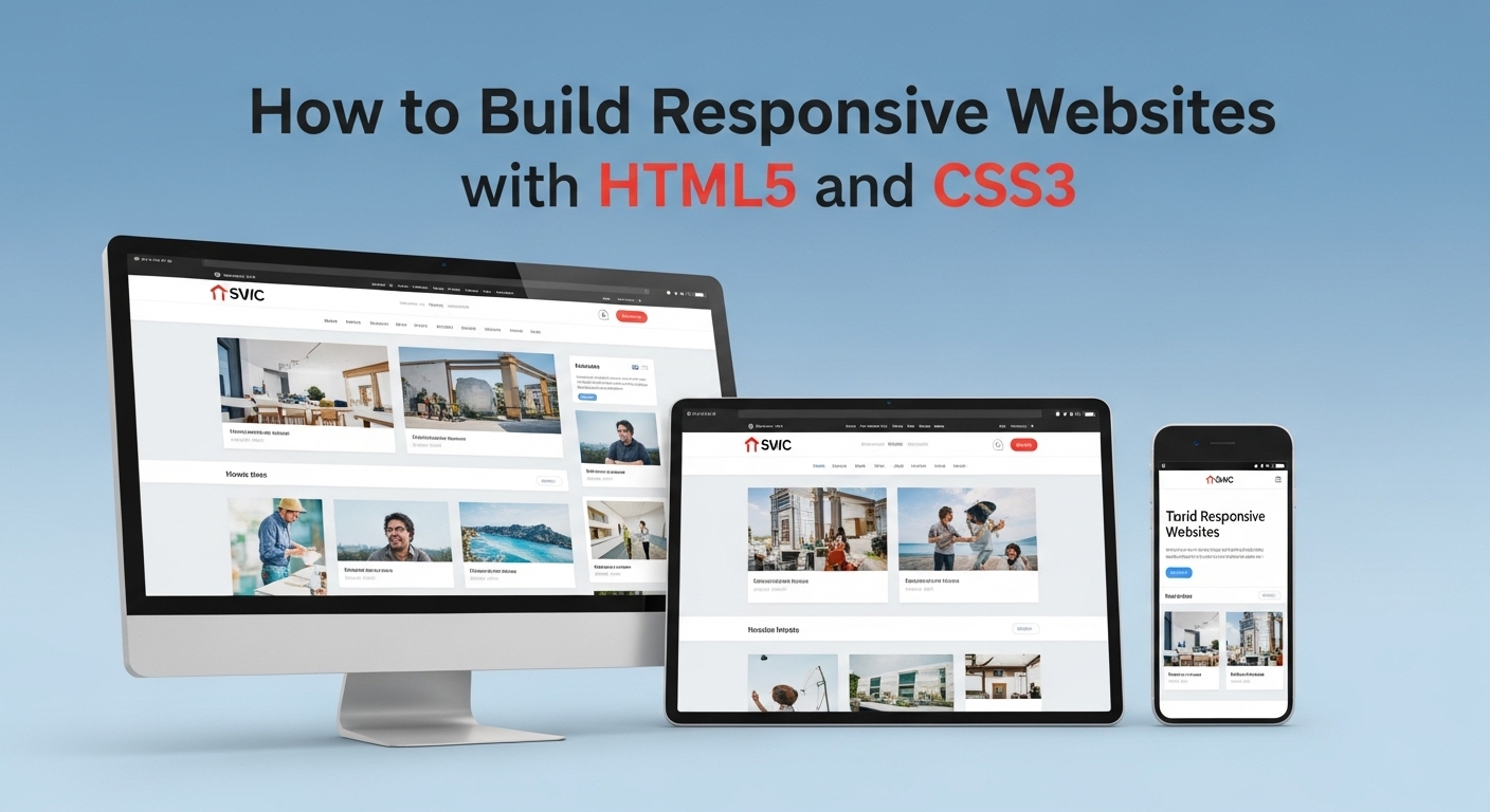 How to Build Responsive Websites with HTML5 and CSS3