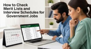 Government Jobs in Pakistan Merit Lists and Interview Schedules