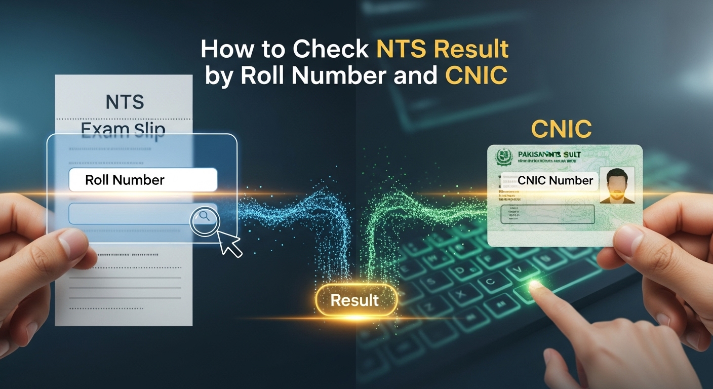 How to Check NTS Result by Roll Number and CNIC