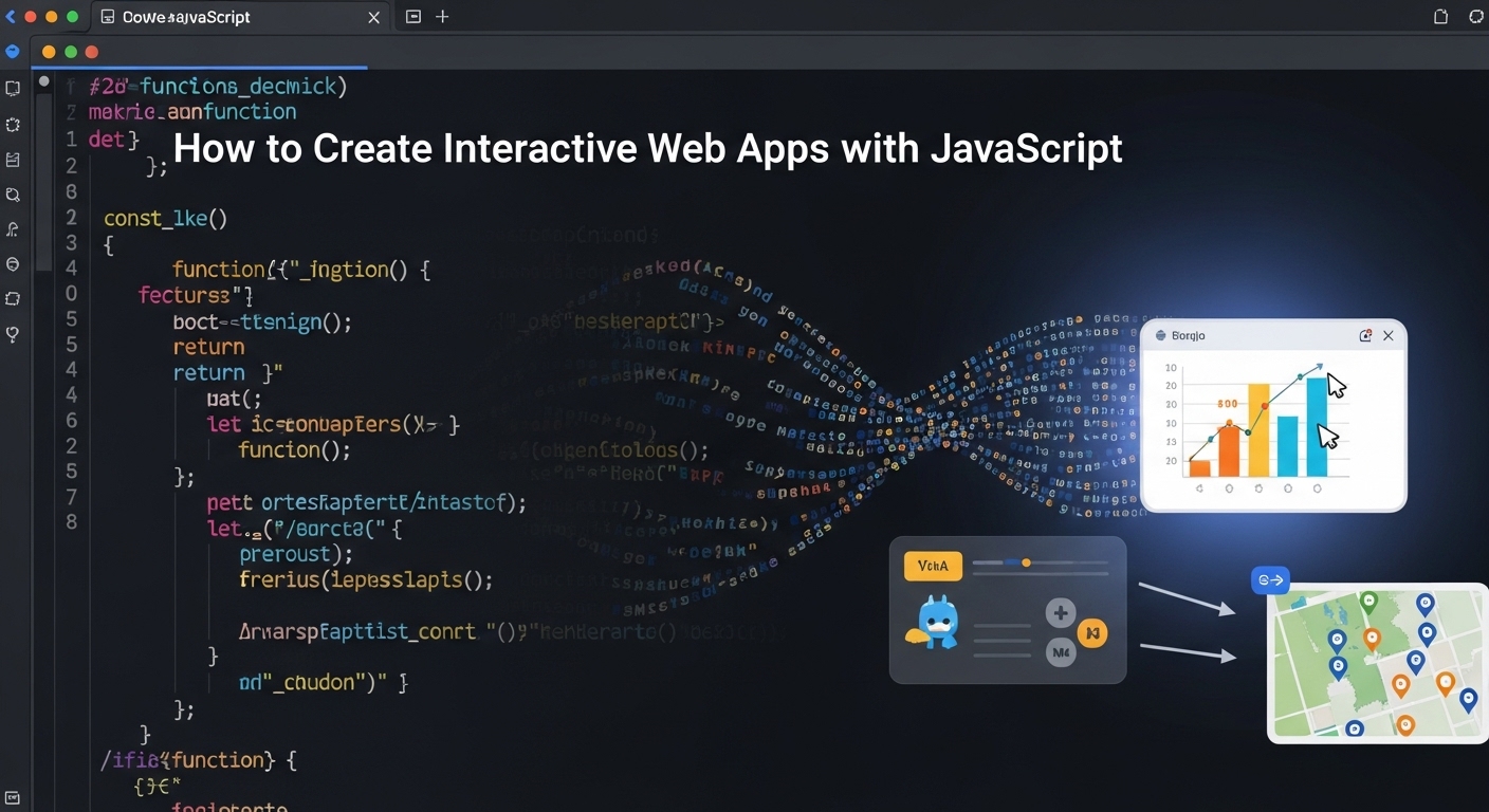 How to Create Interactive Web Apps with JavaScript