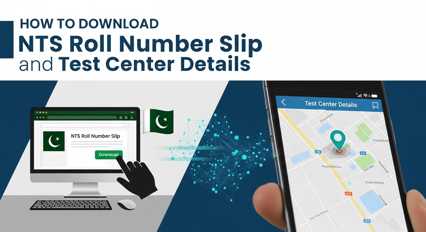 How to Download NTS Roll Number Slip and Test Center Details