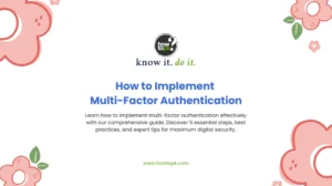 How to Implement Multi-Factor Authentication