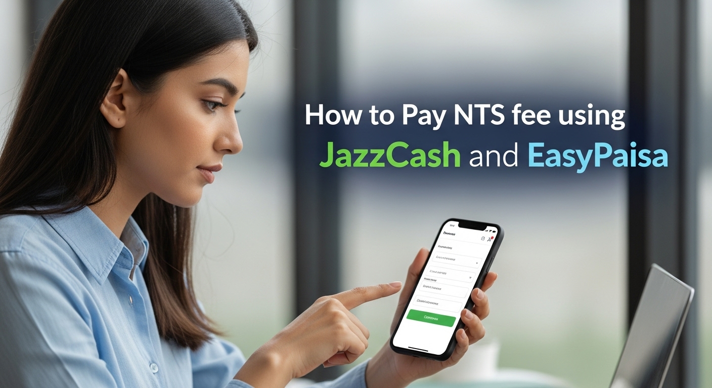 NTS Fee Payment Using JazzCash and EasyPaisa