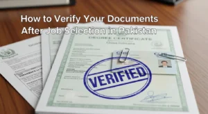 Document Verification Process After Job Selection