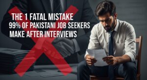 The 1 Fatal Mistake 99% of Pakistani Job Seekers Make After Interviews