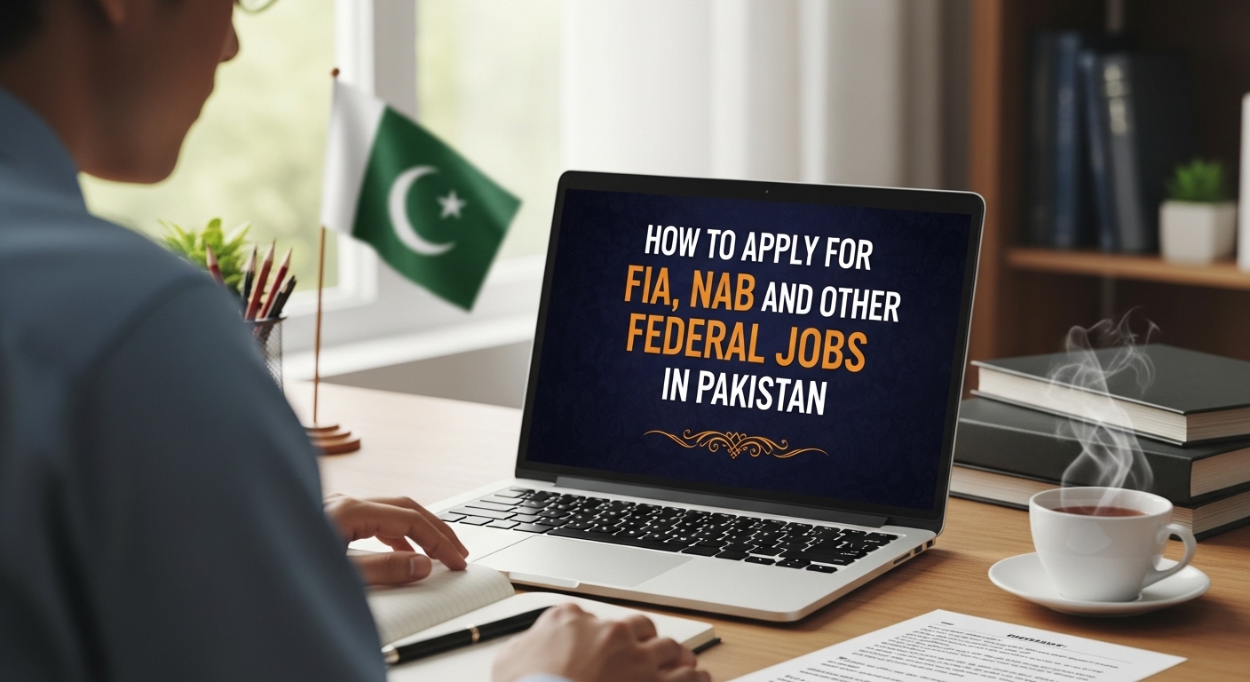 How to Apply for FIA, NAB, and Other Federal Jobs in Pakistan